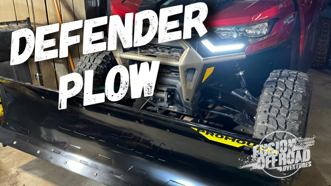 3 Simple Steps to Install a Can Am Defender Plow Like a Pro!