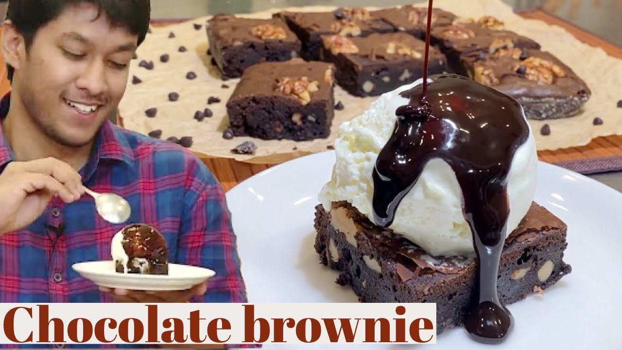 Chocolate brownie -Brownie- Walnut Chocolate Brownie