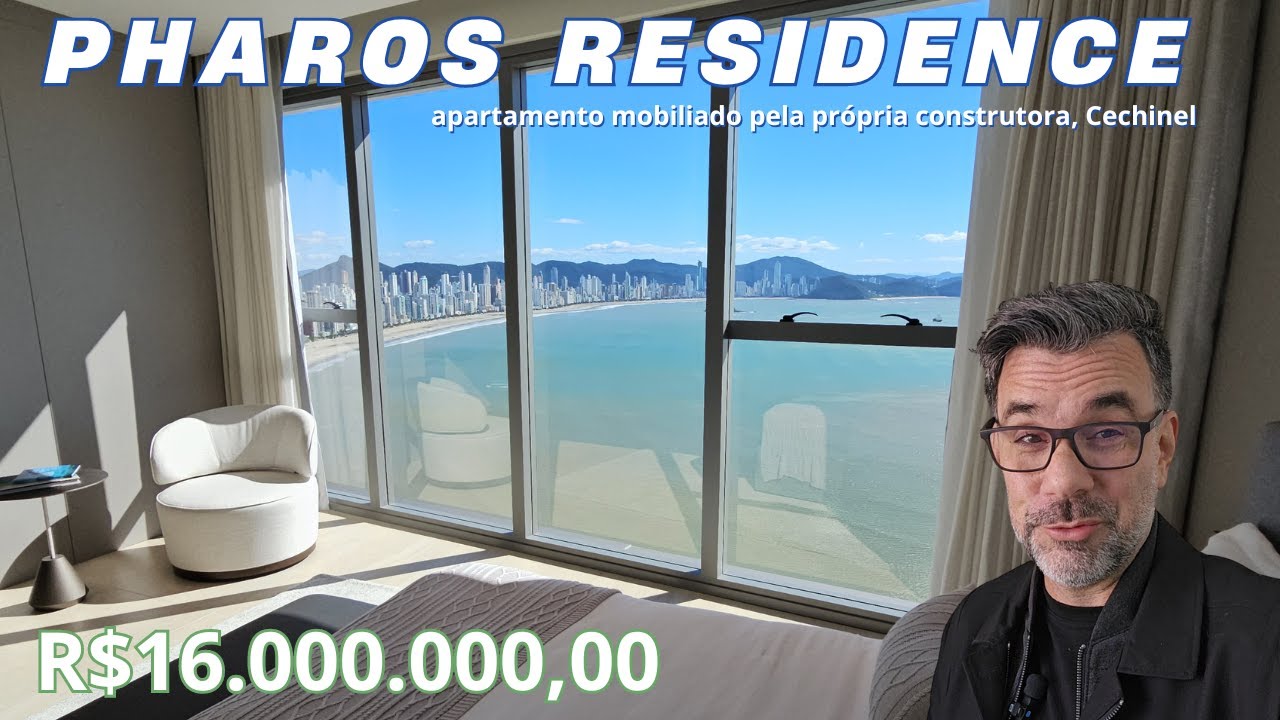 Pharos Residence, um Cechinel impecável, na Barra Sul, frente mar de alto padrão