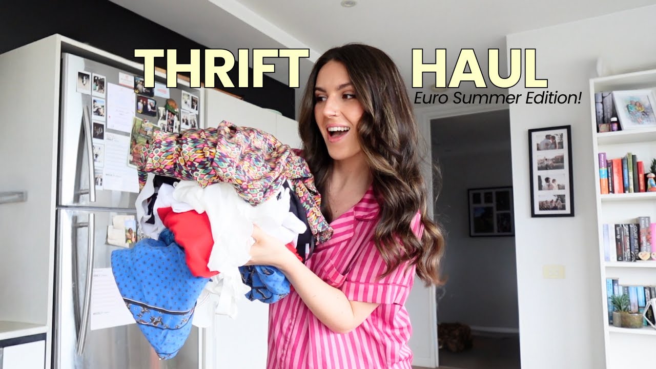 ⋆❀ Euro Summer Thrift Haul❀⋆ + a try on of everything!