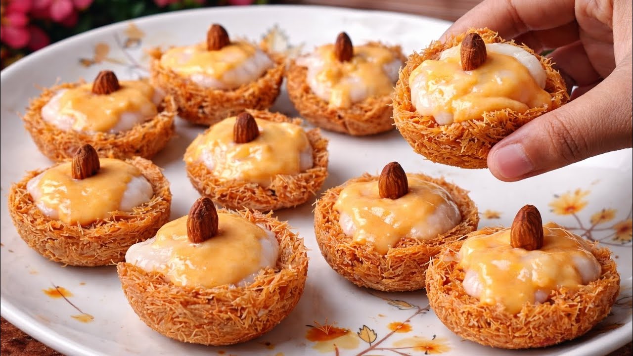 সবথেকে সহজ উপায়ে সেমাইয়ের ডেজার্ট রেসিপি। Easy shami desert recipe for upcoming Eid ।