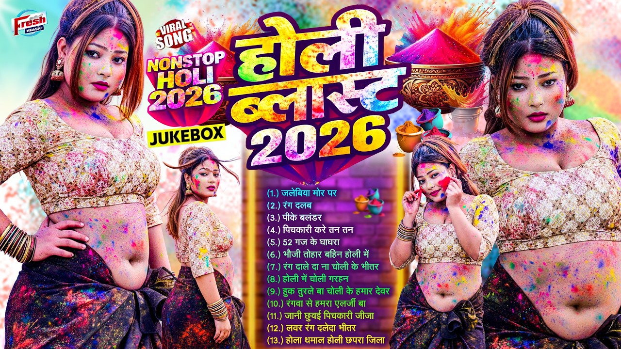 #Nonstop Bhojpuri Holi 2026 | धमाकेदार होली DJ गाने | Superhit Holi Songs #AudioJukebox