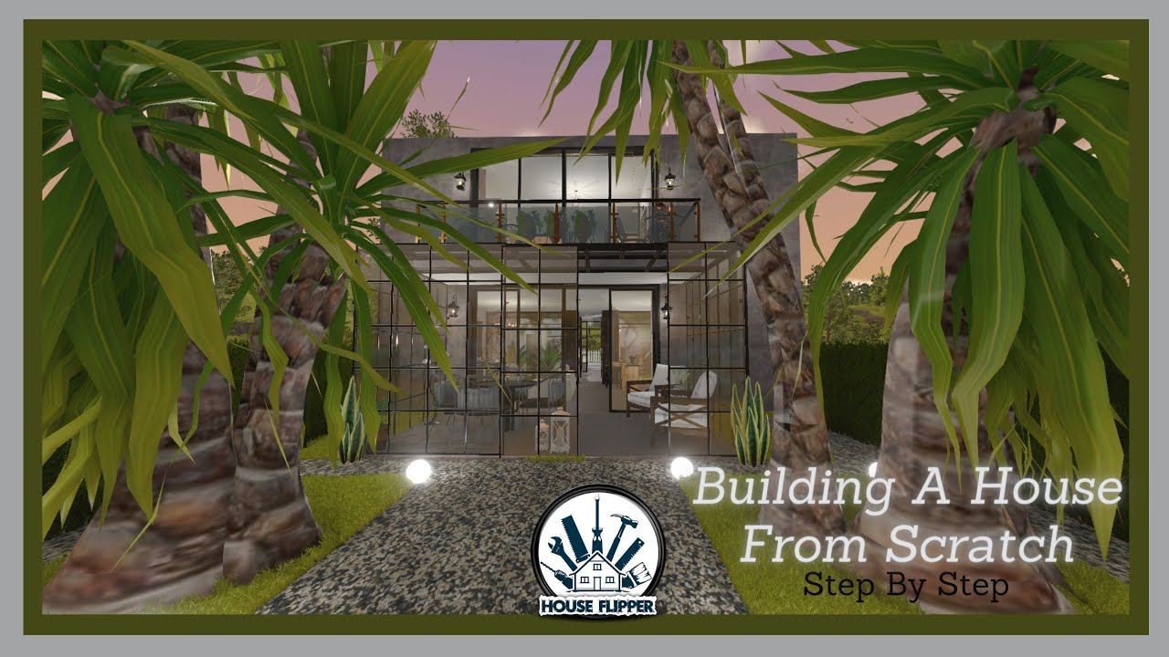 HOUSE FLIPPER|Farm DLC|Building A House From Scratch| Step By Step