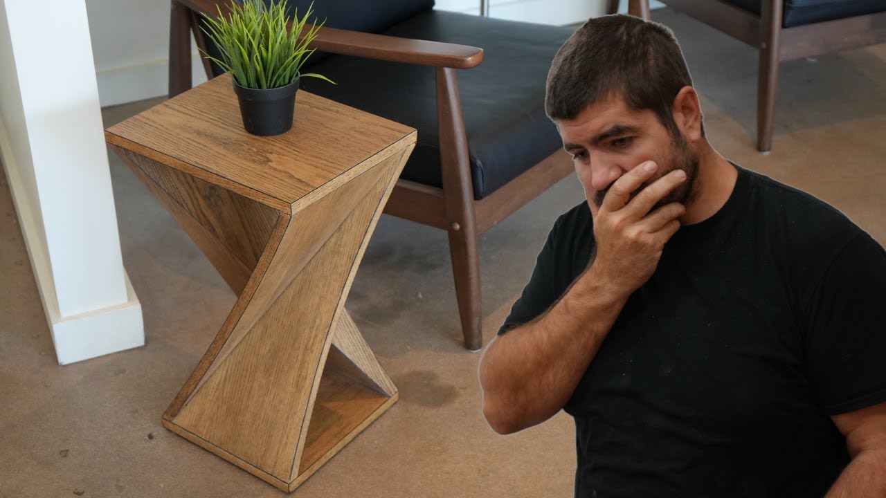 Twisted End Table (My Most Frustrating Project Ever)