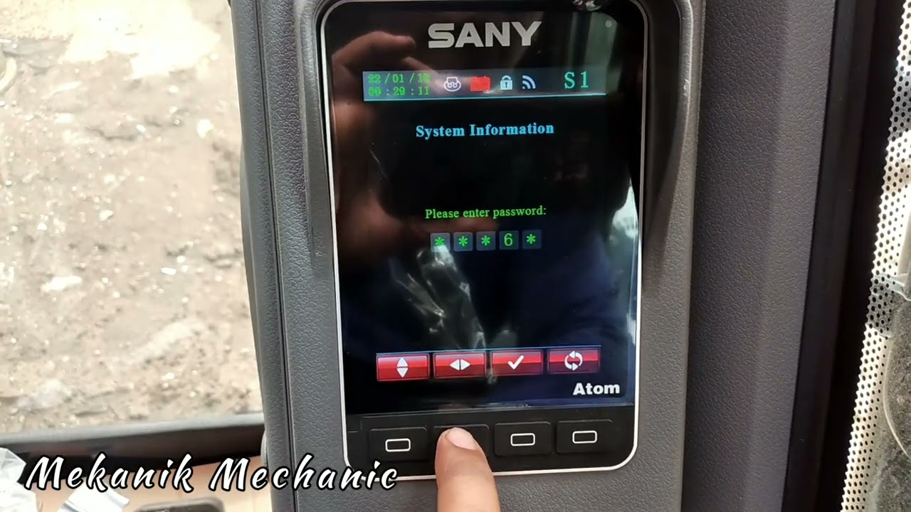 Password Excavator SANY SY75C