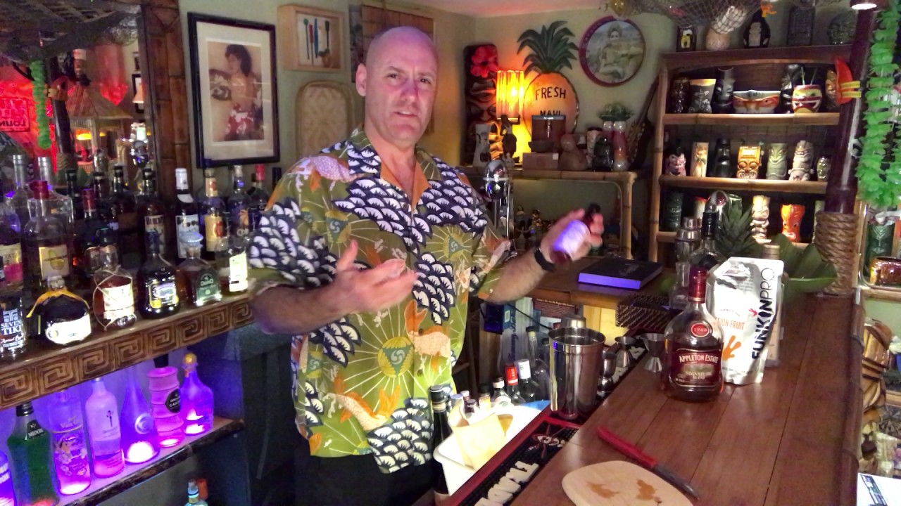 Top Notch Volcano, Making the Exotic Cocktails of Smuggler's Cove