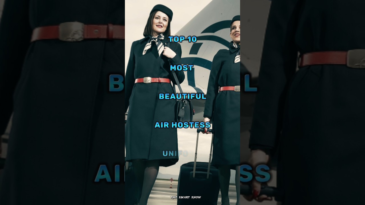 Top 10 most beautiful air hostess uniform #airhostess #top #uniform