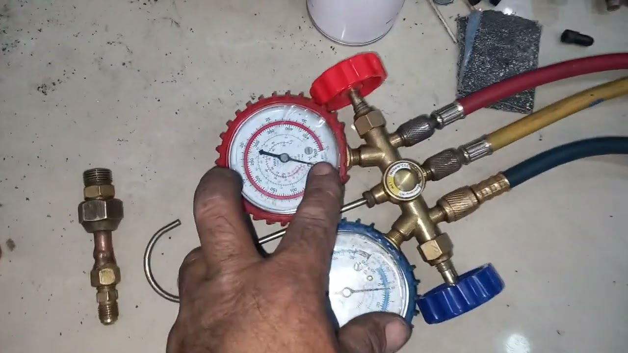 como colocar o gas em um expositor 2°parte