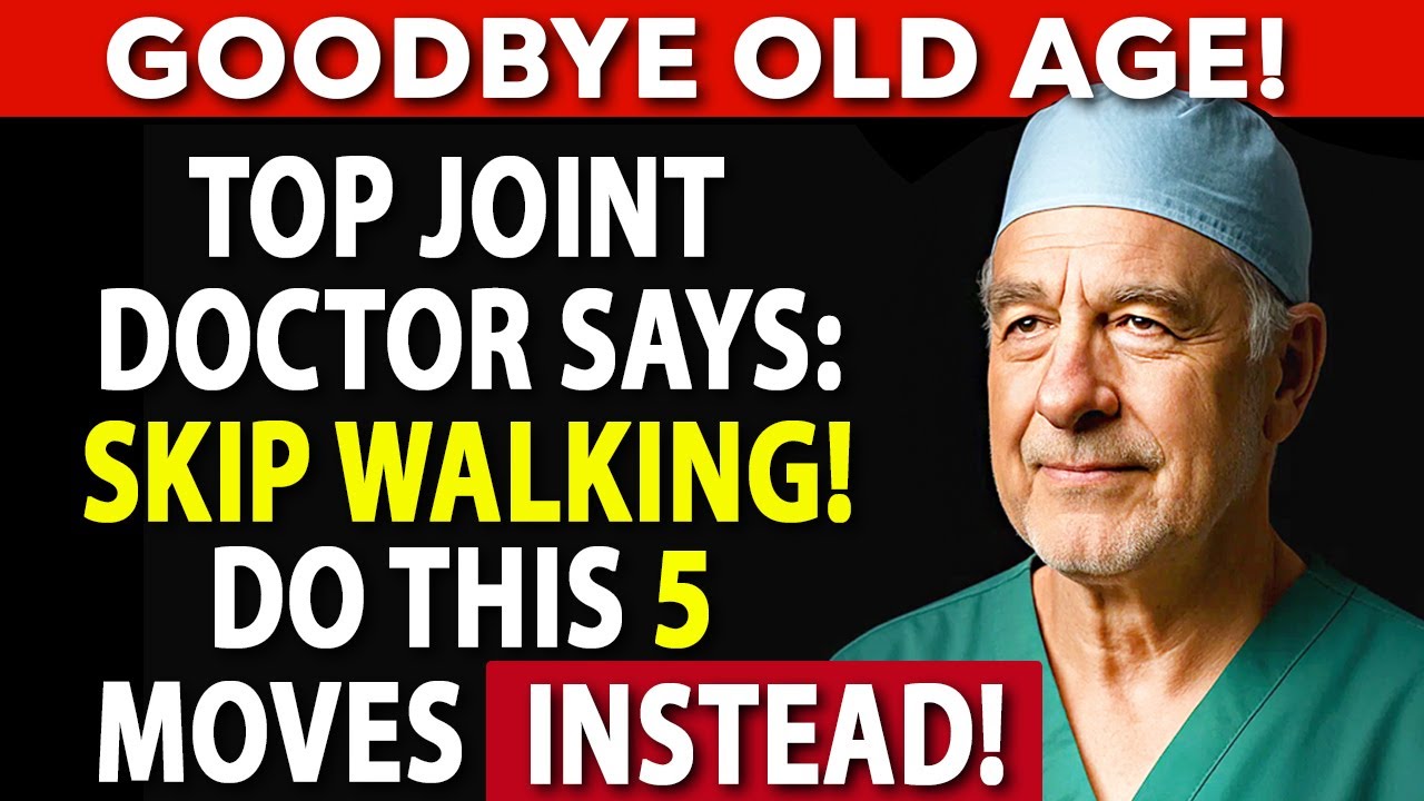 Over 60? Skip Long Walks—Try These 5 Instead! Fix Hips & Ankles—5 Moves That Beat Just Walking
