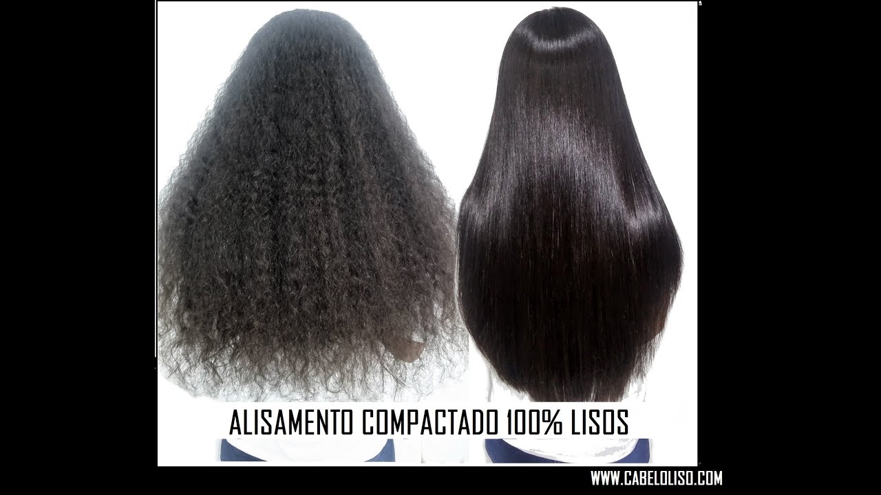 Alisamento Compactado 100% lisos sem formol