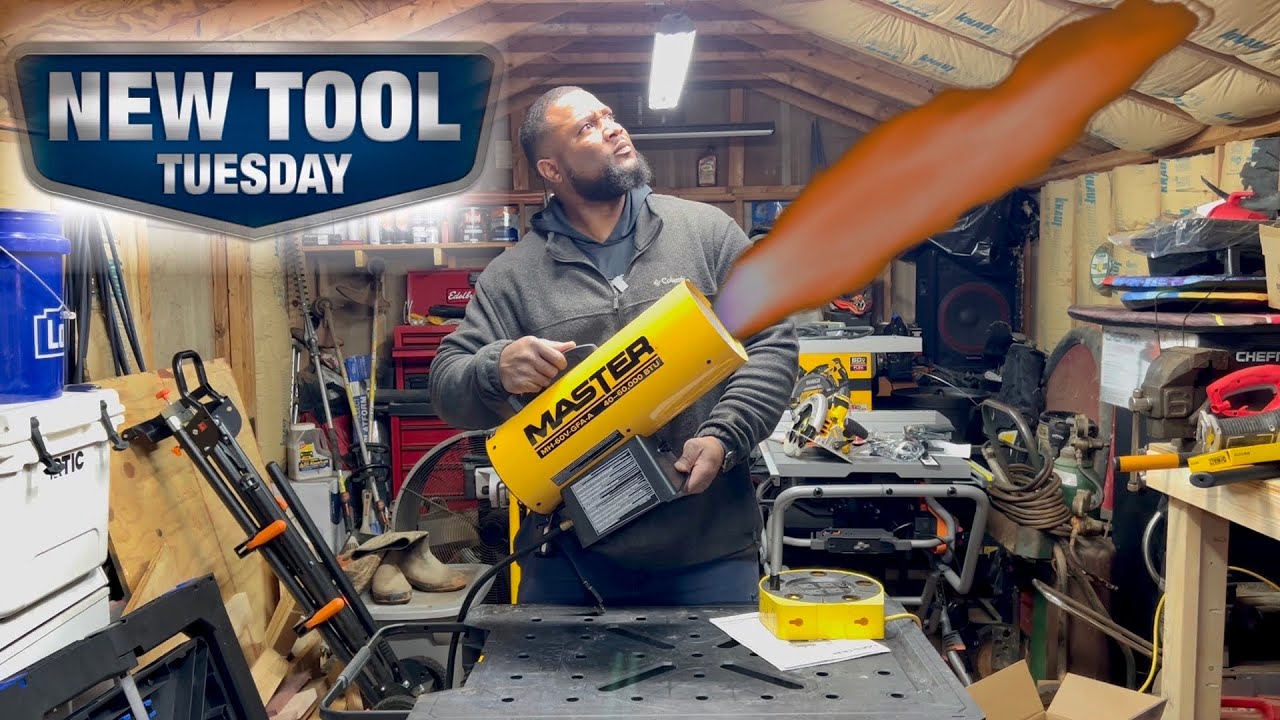 New Tool Tuesday | Master - Forced Air Propane Heater | MH-60V-GFA-A | Episode 8