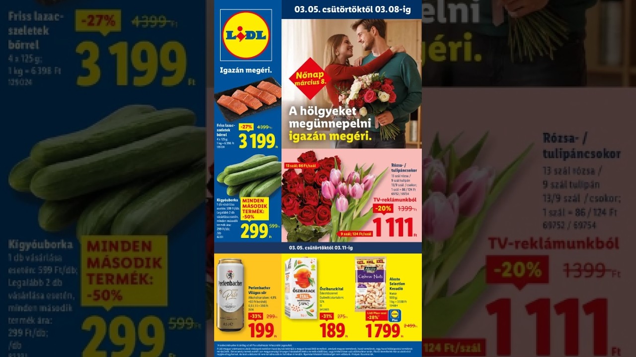 LIDL  Akci&oacute;s &uacute;js&aacute;g &ndash; 10. h&eacute;t &Eacute;rv&eacute;nyes 03.05-től