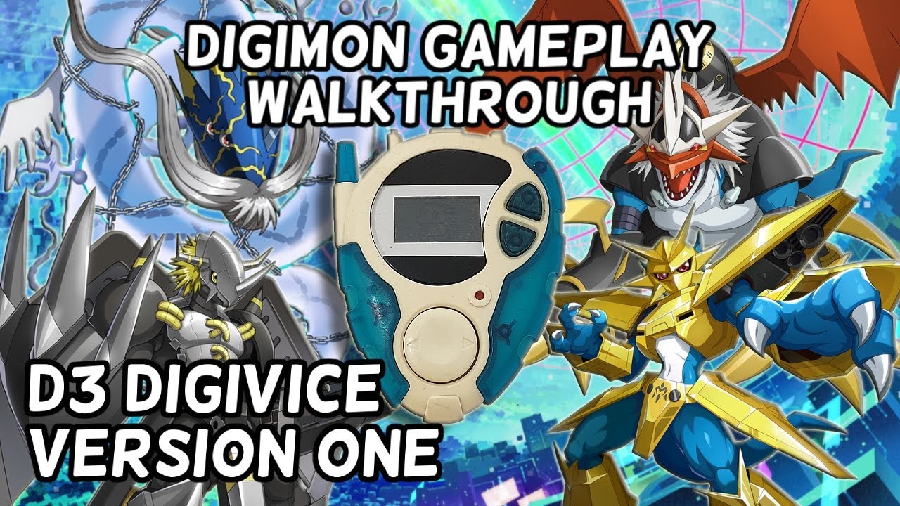 Digimon Gameplay Walkthrough | D3 Digivice Version One