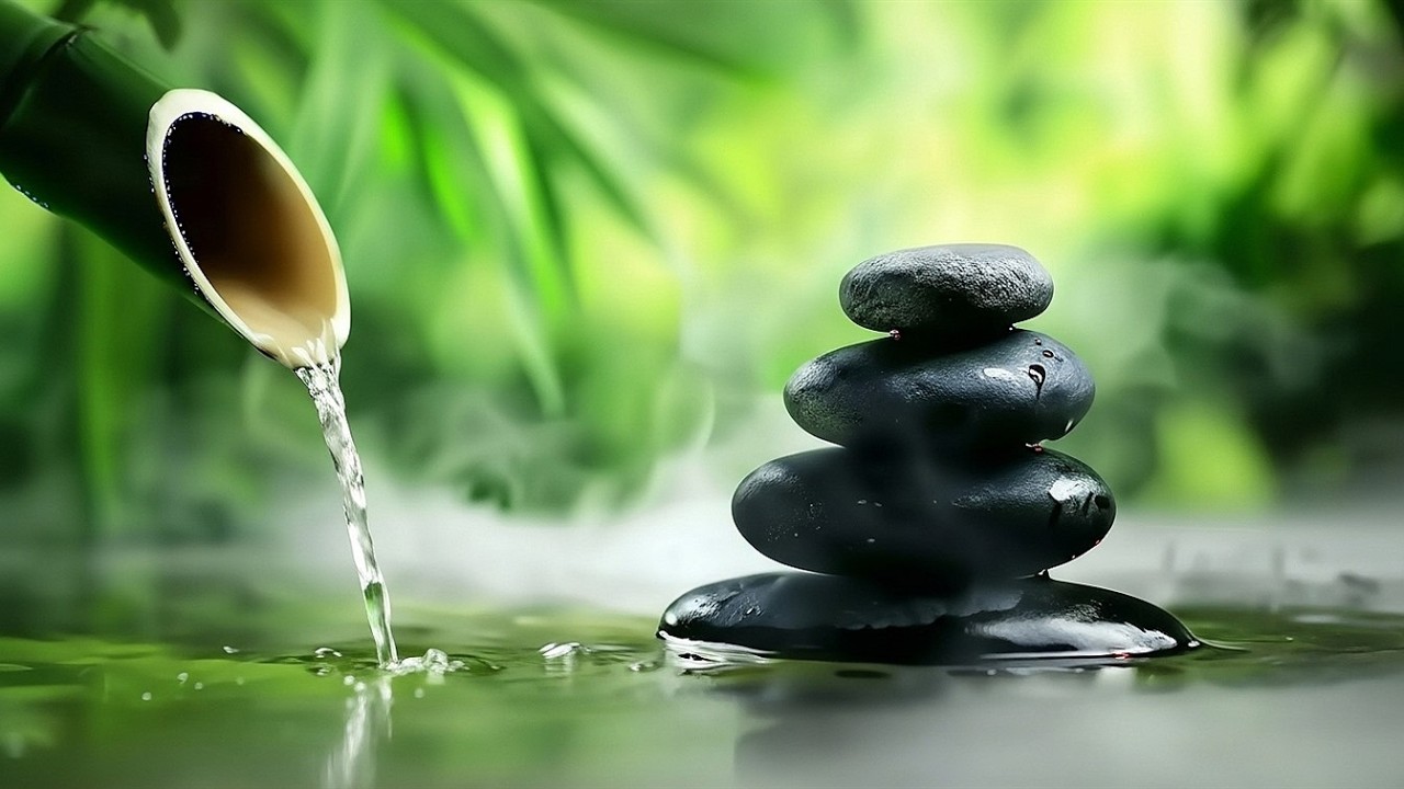 Deep Sleep Piano & Water Sounds for Stress Relief (24/7)