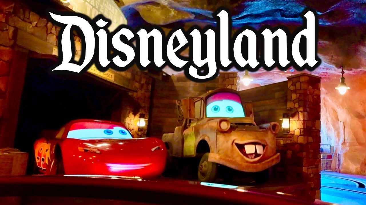 Breaking down on Radiator Springs Racers and riding both sides -Disneyland California Adventure 2024