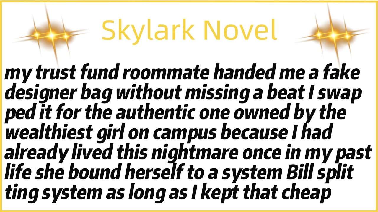 my trust fund roommate handed me a fake designer bagwithout missing a beat I swapped it for the auth