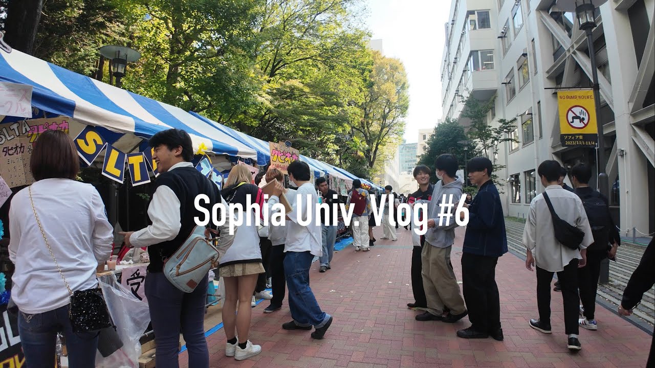 ソフィア祭　屋台巡りをしよう　Sophia Vlog #6