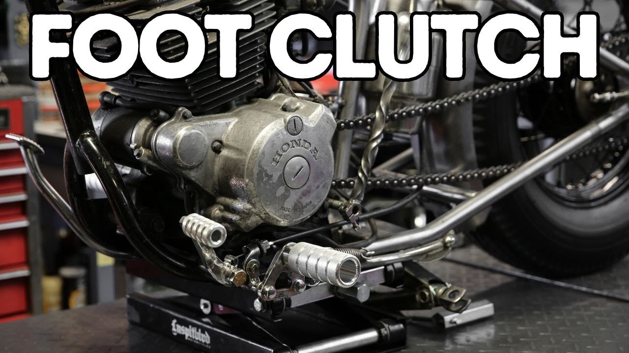 Honda Rebel 250 Bobber Build Part 6 | Making the Foot Clutch
