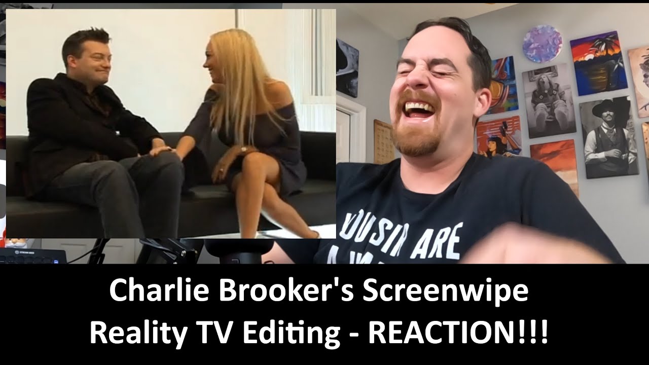 American Reacts Charlie Brooker's Screenwipe - Reality TV Editing REACTION