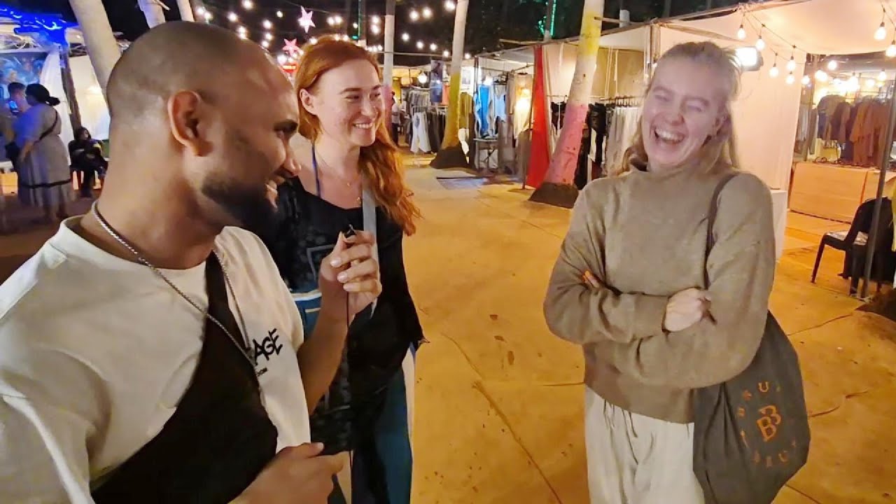 Norwegian girls LOVE Indians?! Goa Street interview with 2 pretty foreigners!