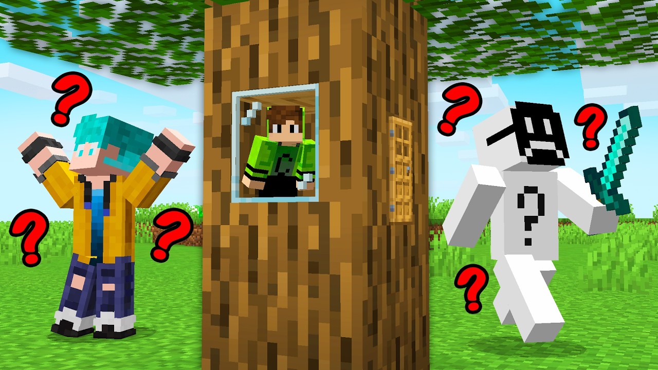 Я ОБМАНУЛ 3 ДРУЗЕЙ в ИГРЕ В ПРЯТКИ в Minecraft!