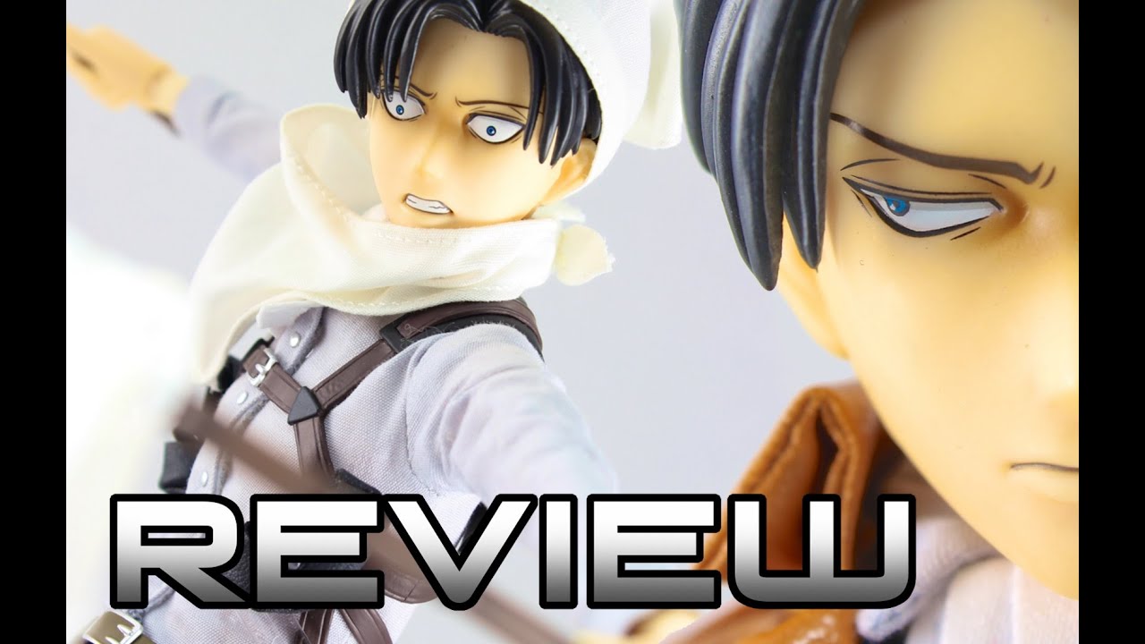 Real Action Heroes (RAH) Levi - Attack on Titan Anime Figure Review Part 1 リヴァイ　進撃の巨人