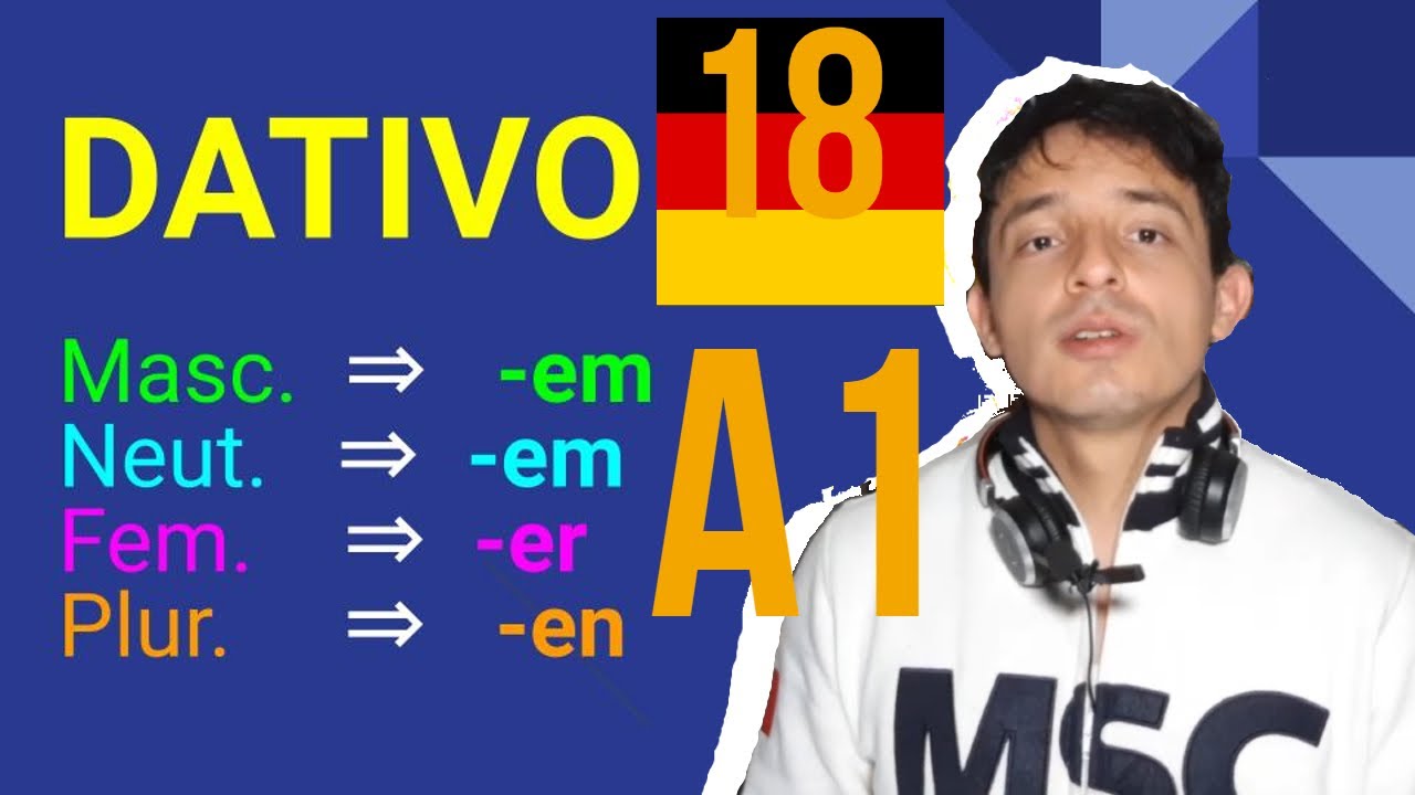 DATIVO explicado y FÁCIL de entender - Curso de Alemán gratis (Lección 18)