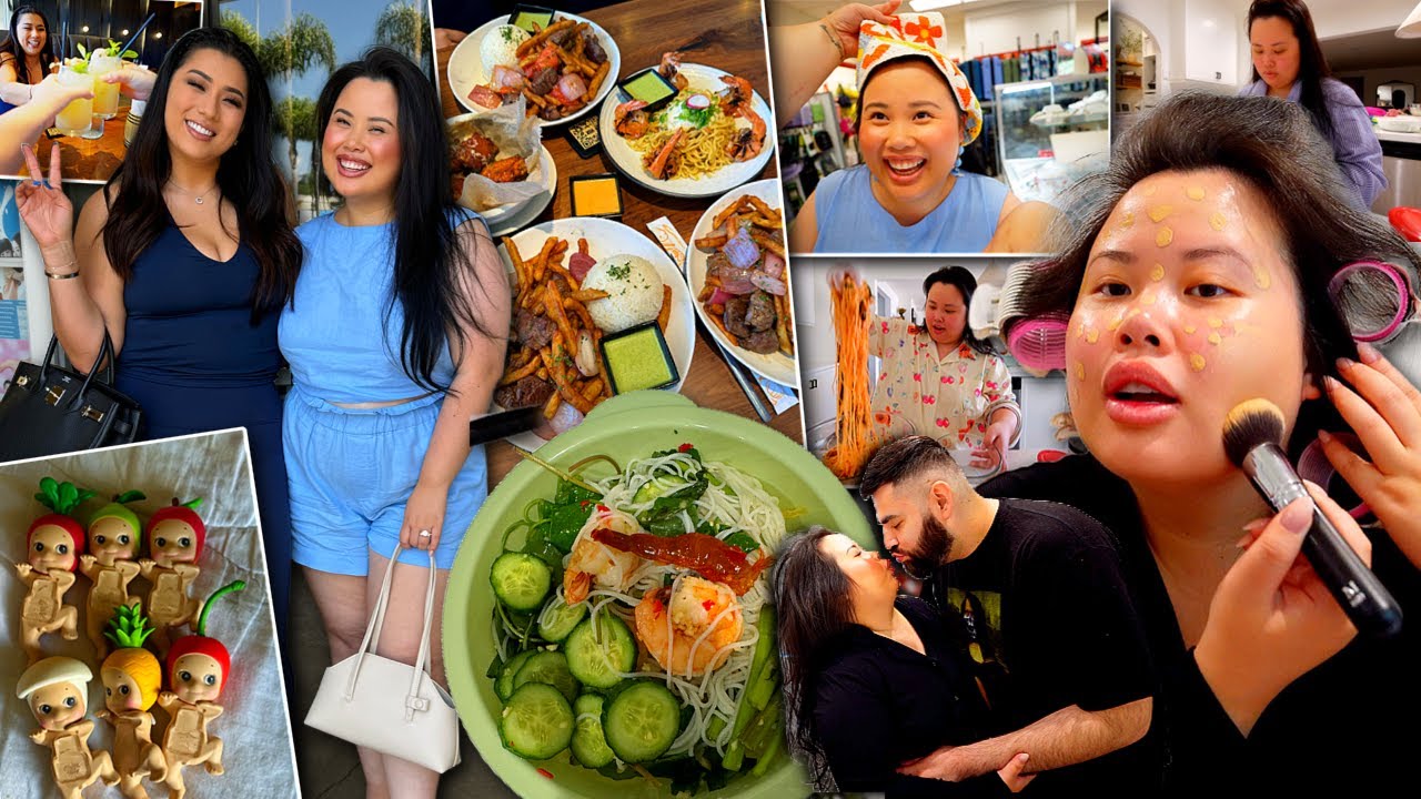 VLOG: hanging out w/ remi, shopping day, what's in my bag, long distance friends, cooking recipes!