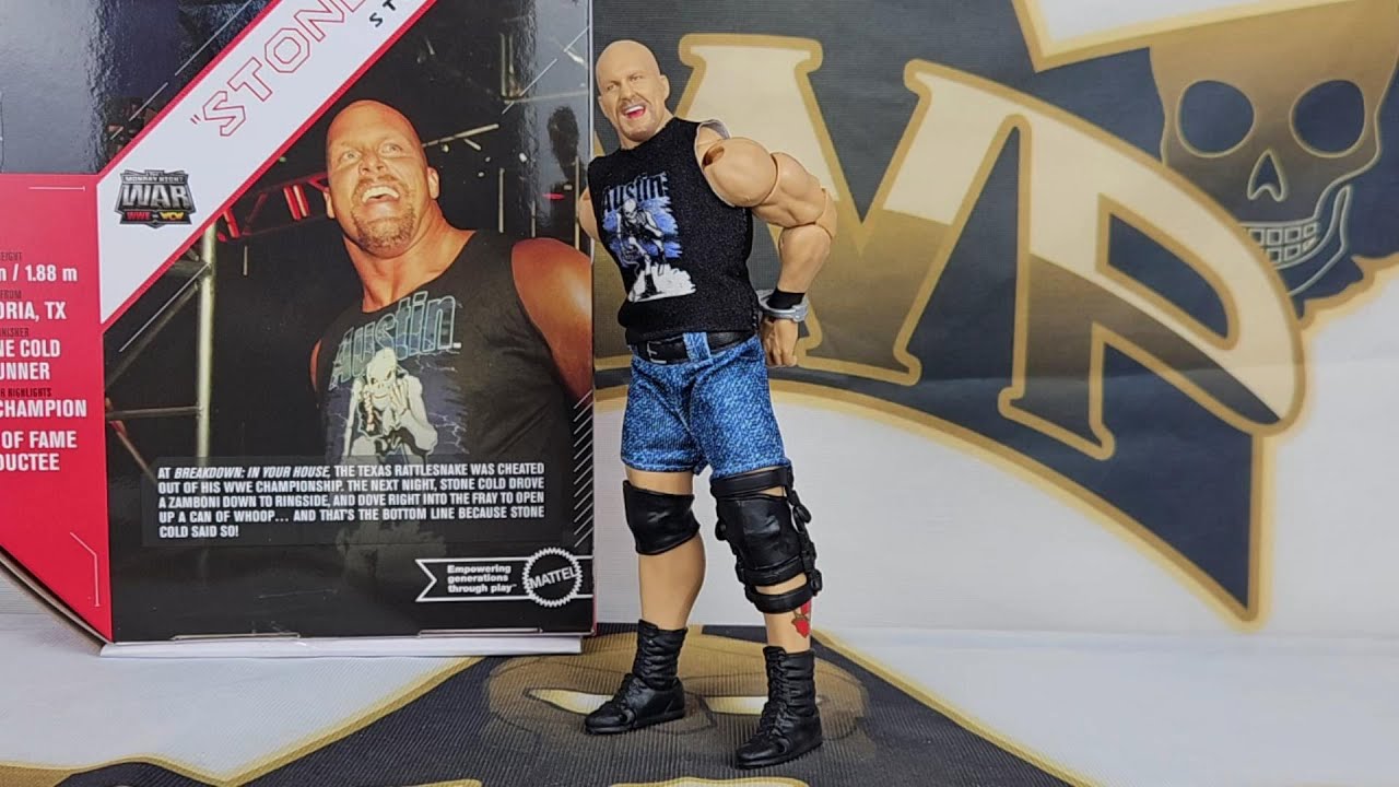 Unboxing and Review of WWE Ultimate Monday Night Wars Stone Cold Steve Austin