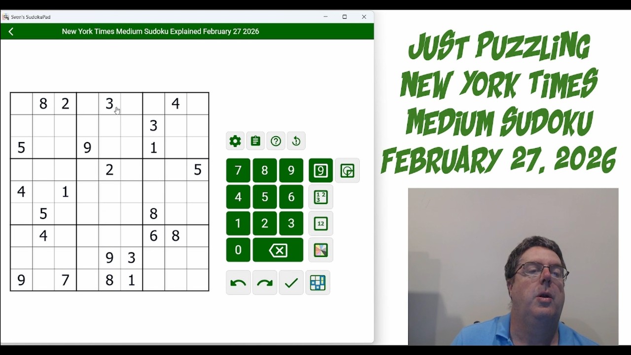 LA Times Expert Sudoku February 27 2026