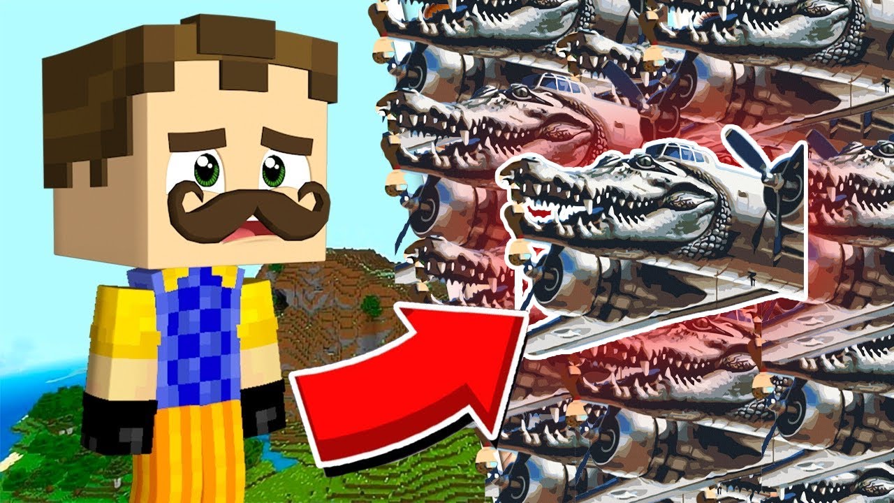 რომელია ნამდვილი კროკოდილო Minecraft-ში!