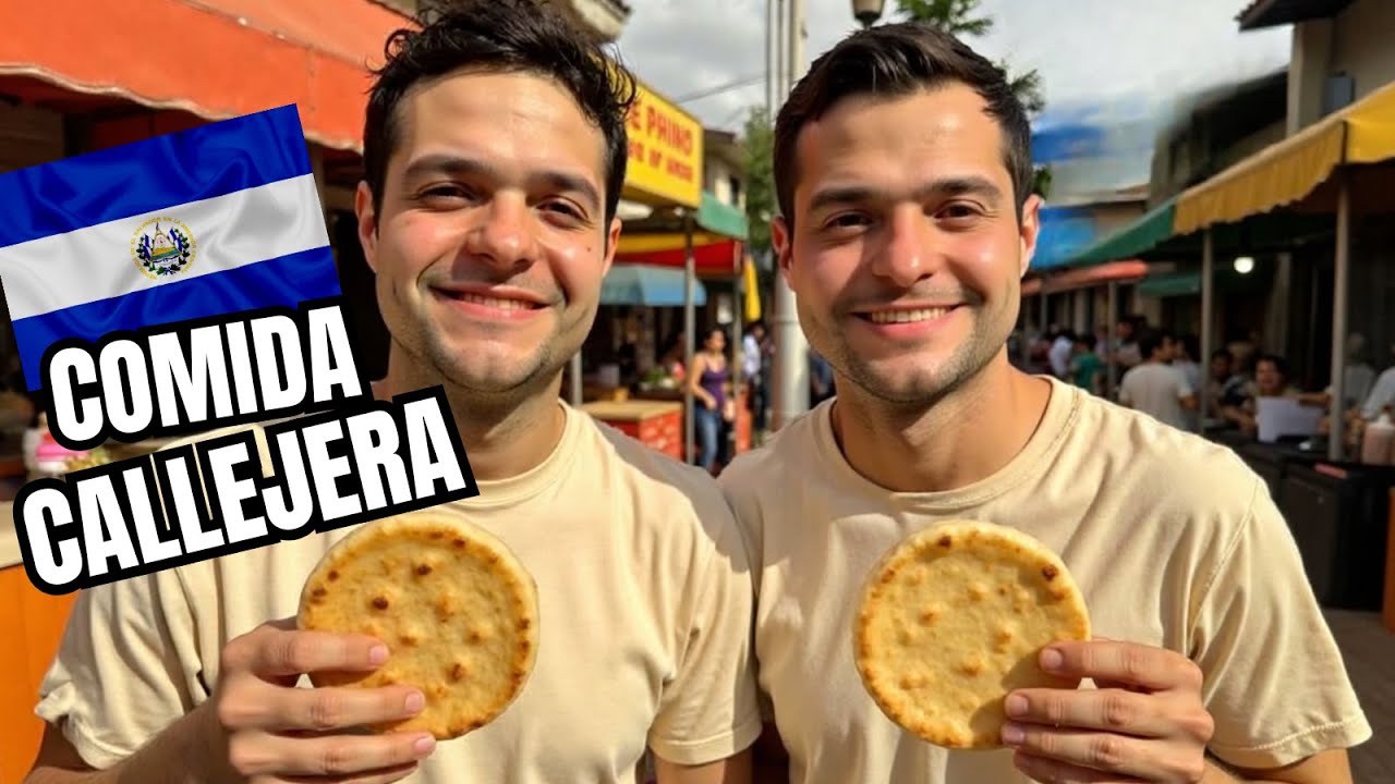 COMO ES LA COMIDA CALLEJERA EN EL SALVADOR
