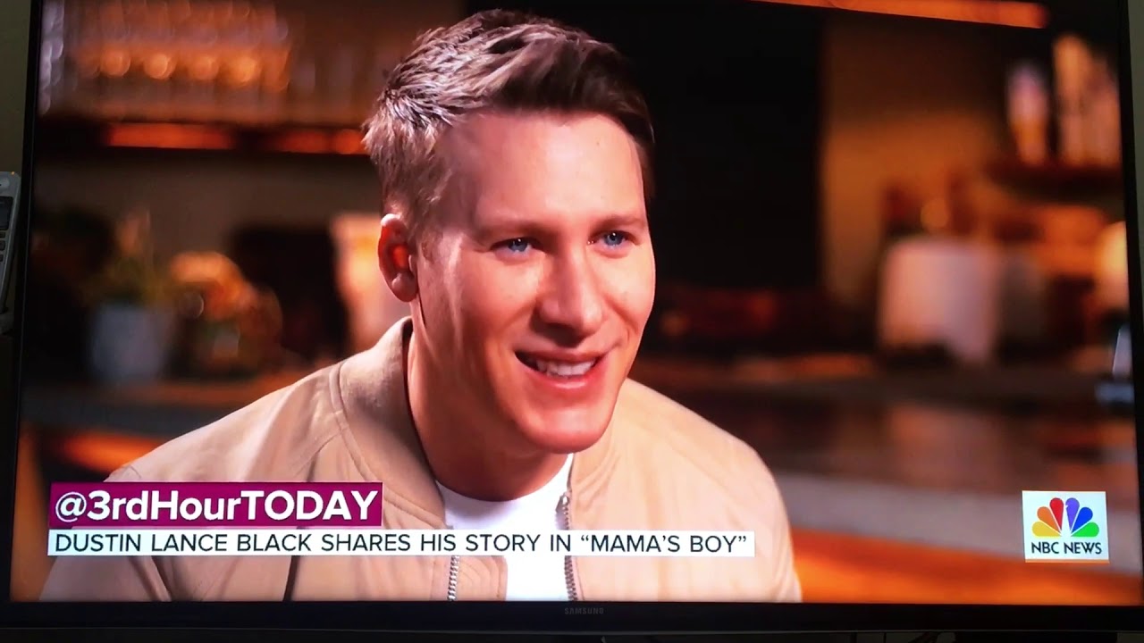 Dustin Lance Black on the Today show - May 3, 2019