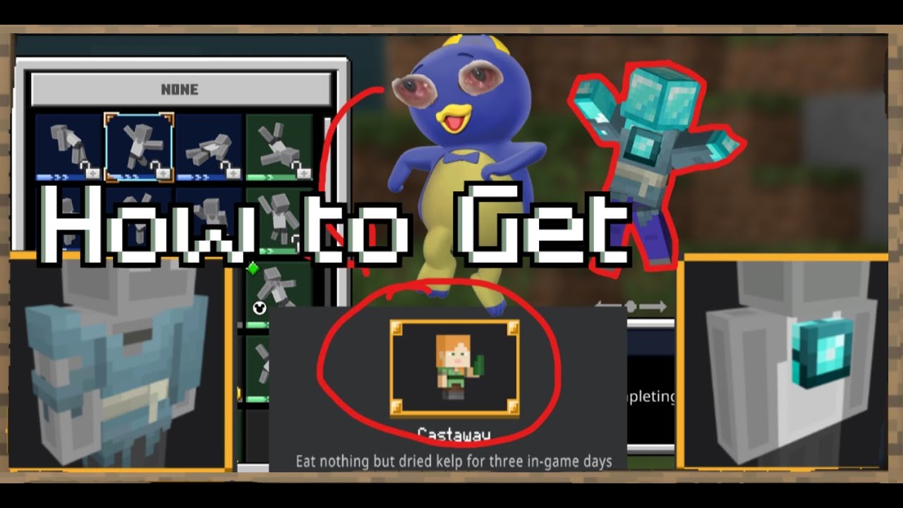 How to get the Castaway achievement/Power Core in Minecraft