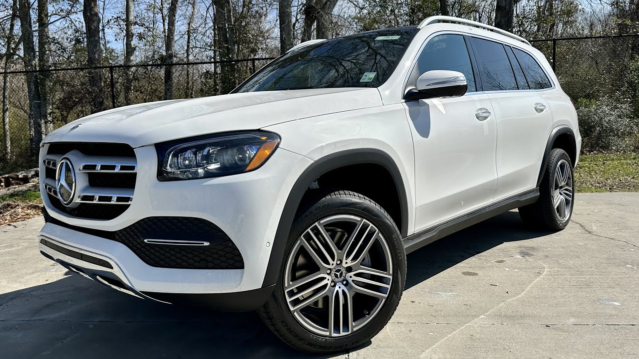 2023 Mercedes Benz GLS 450 4Matic - Sound, Interior and Exterior in Detail