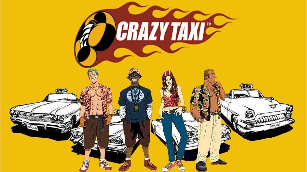 Gameplay: Crazy Taxi ( emulador Sega Dreamcast) #crazytaxi, #segadreamcast