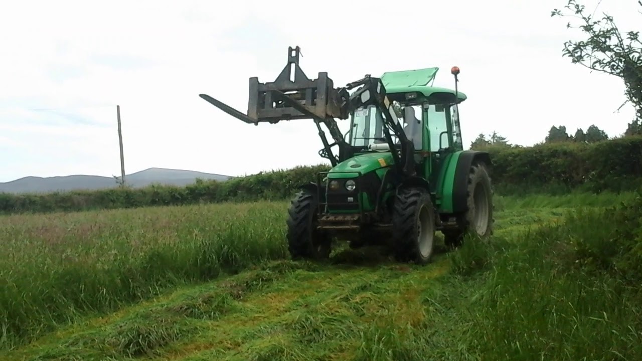 Deutz agroplus 70 vicon mower