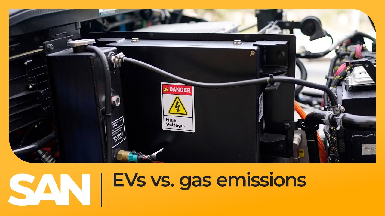 How does the environmental impact of an EV compare to a gas vehicle?