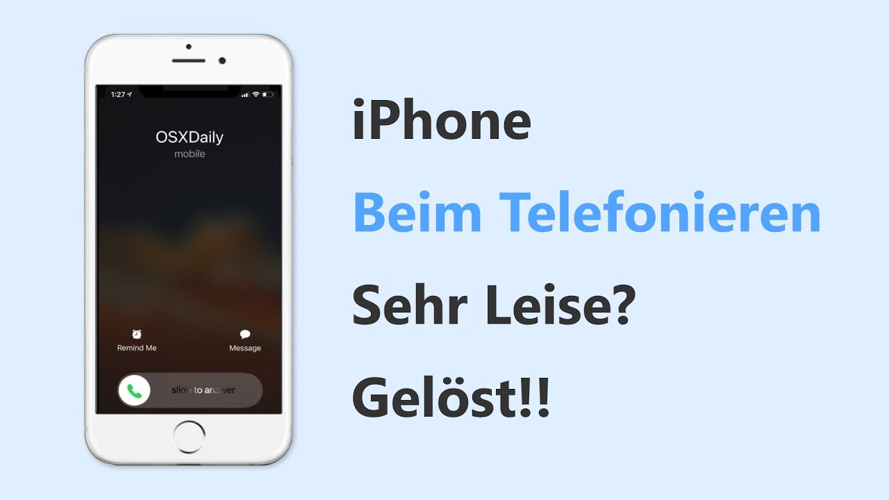 iPhone beim Telefonieren sehr leise? 7 Lösungen dafür  (iPhone 14/13 pro max/iOS 16/15 unterstützt)