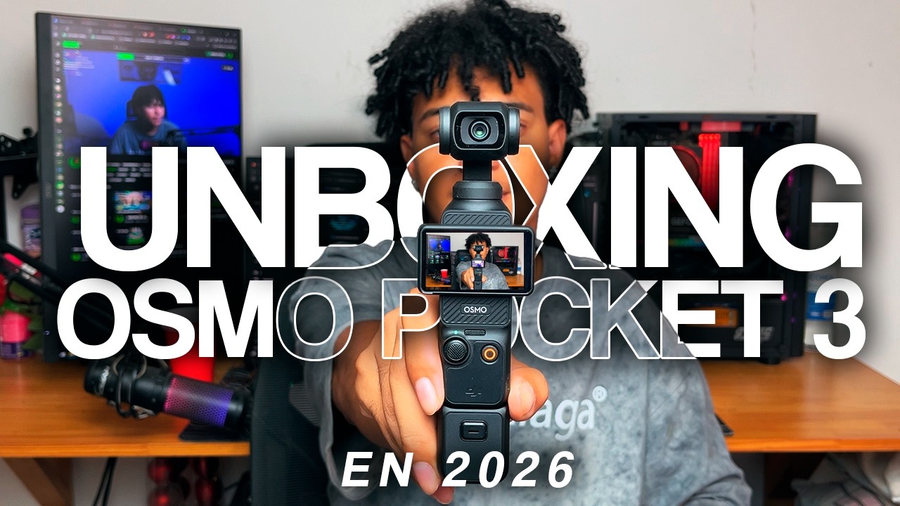 PROBANDO LA DJI OSMO POCKET 3 🎥 POR PRIMERA VEZ