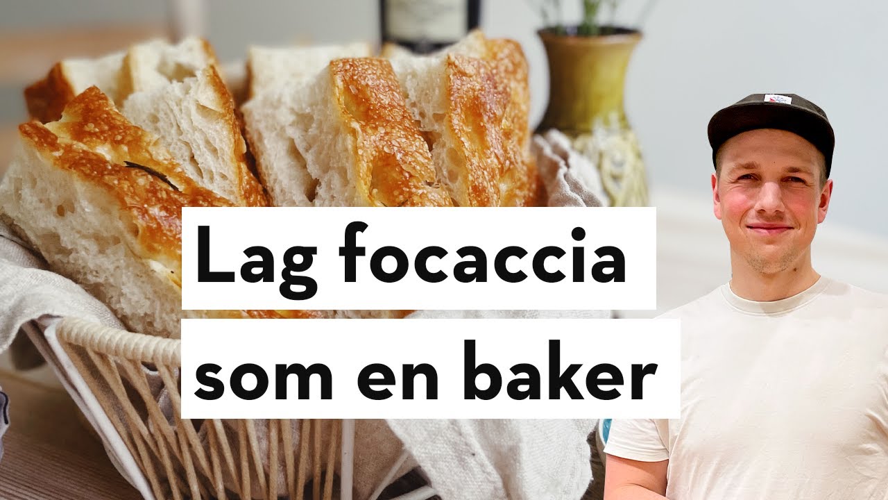 Lag en proffere focaccia