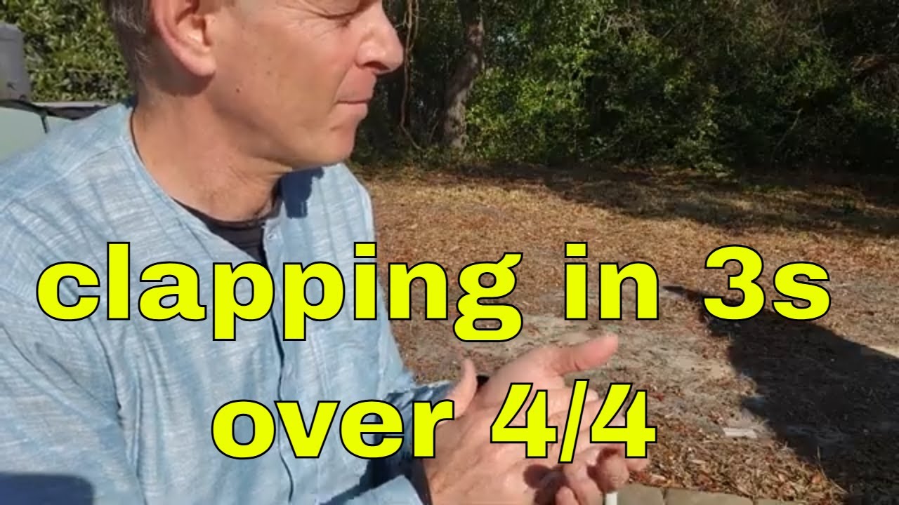 clapping in 3s grouping | music theory