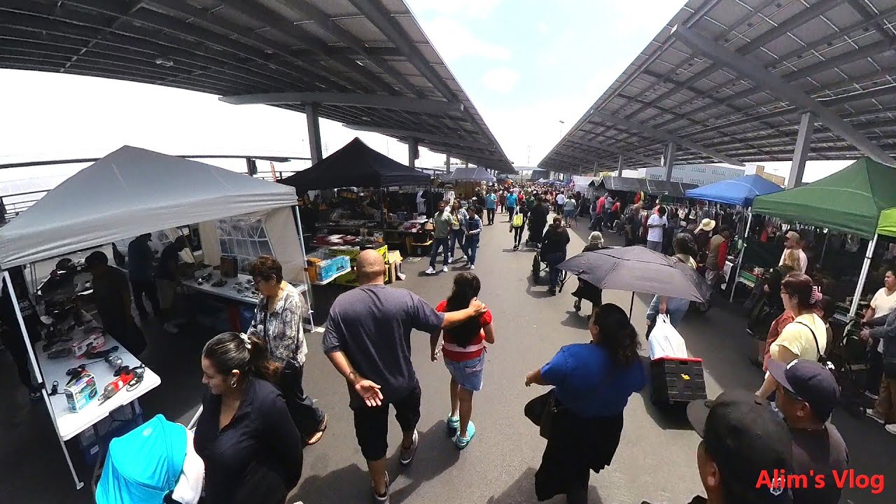 Swap meet at Costa Mesa, California - May 18,2025