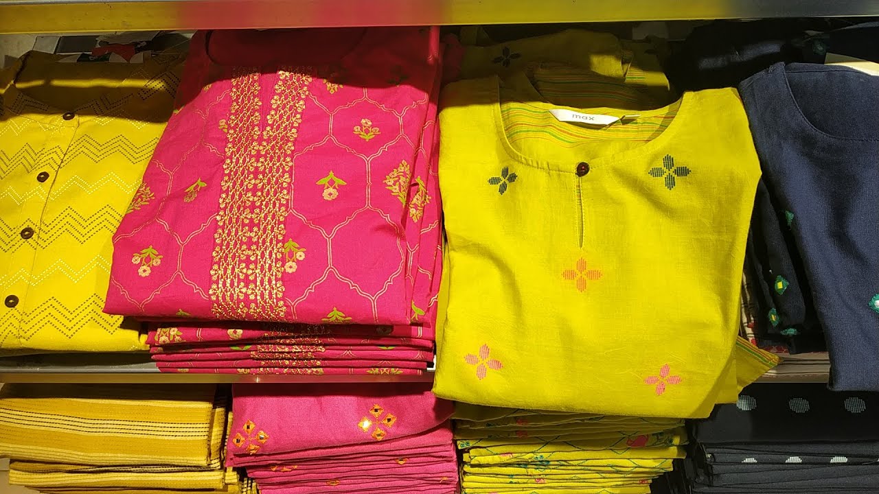 Trends #Kurthis Haul || Kurtis Collections Discount #Offers || #Max Branded Womens  Kurtis #Haul