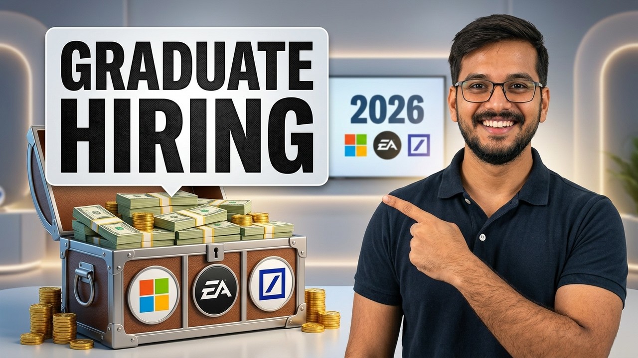 Graduate Virtual Career Fair 2026 + Microsoft, Deutsche Bank, EA |Top MNC Hiring 2026 |