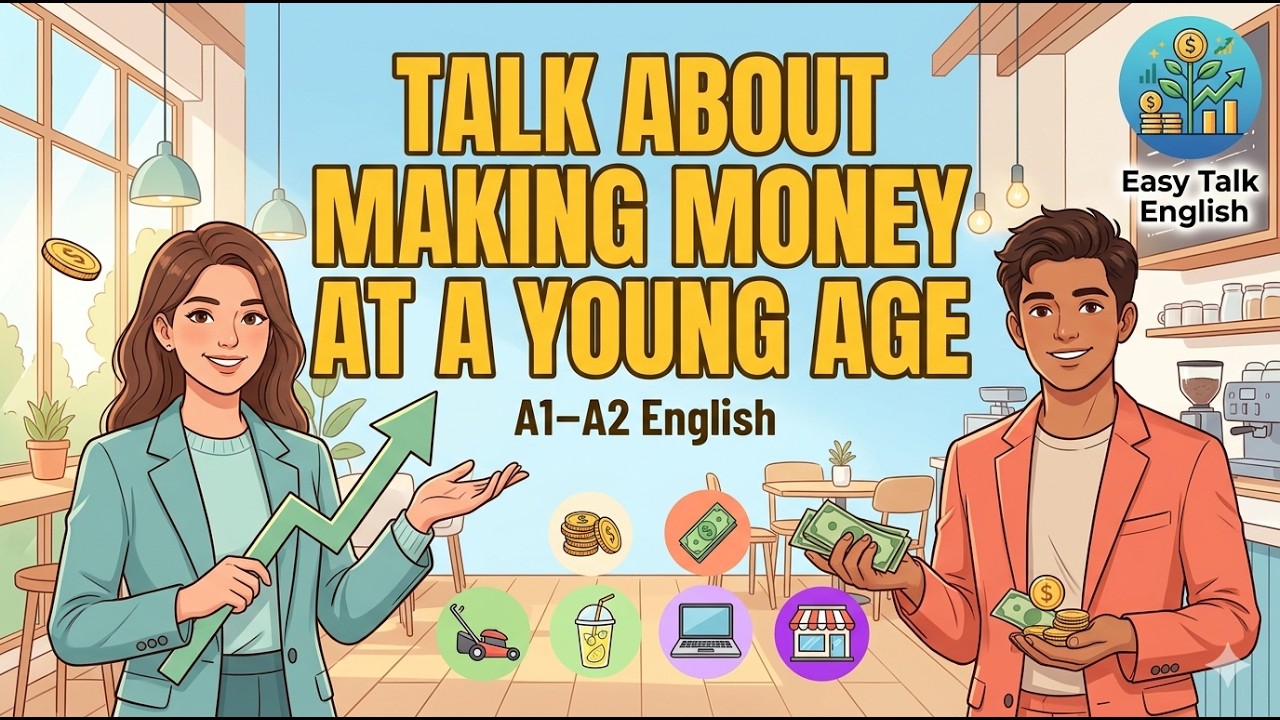 Talk About Making Money at a Young Age | English Podcast For Learning English