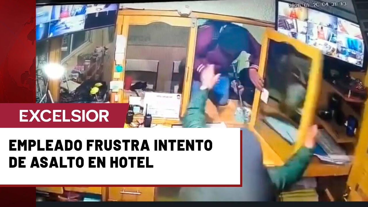 Adulto mayor frustra intento de asalto en hotel de SLP