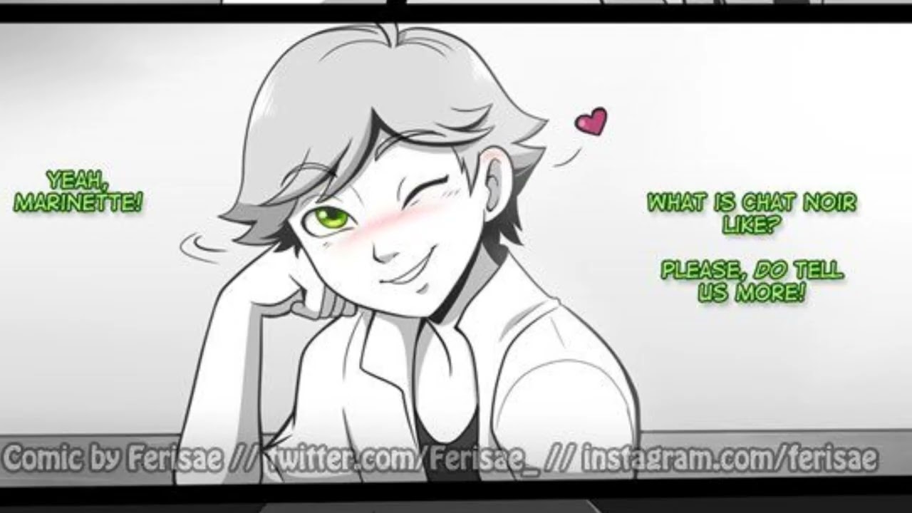 If Marinette, and Adrien, show their superhero identities/#miraculousladybug/#miraculousladybugcomic