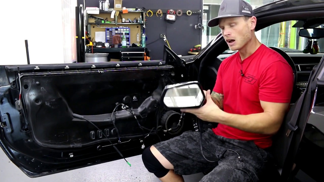 HOW TO REMOVE THE SIDE MIRROR ON YOUR CAR | 2014 CAMARO