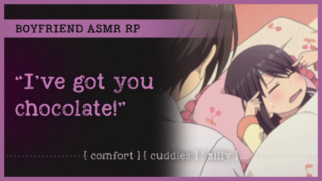Period comfort from your dorky boyfriend (ASMR RP M4F) 💞 [comfort] [cuddles] [silly]